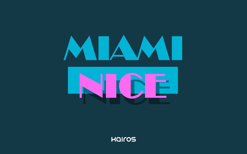 Miami Nice graphic Miami Nice graphic