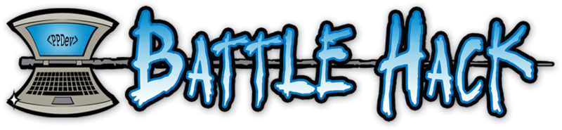 Battle hack logo Battle hack logo