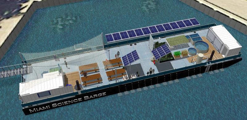 Science barge Science barge